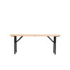 Bast Cedar Sauna Benches (Set of 2)
