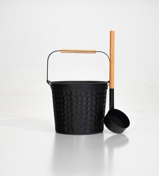 Sauna Bucket & Ladle Set