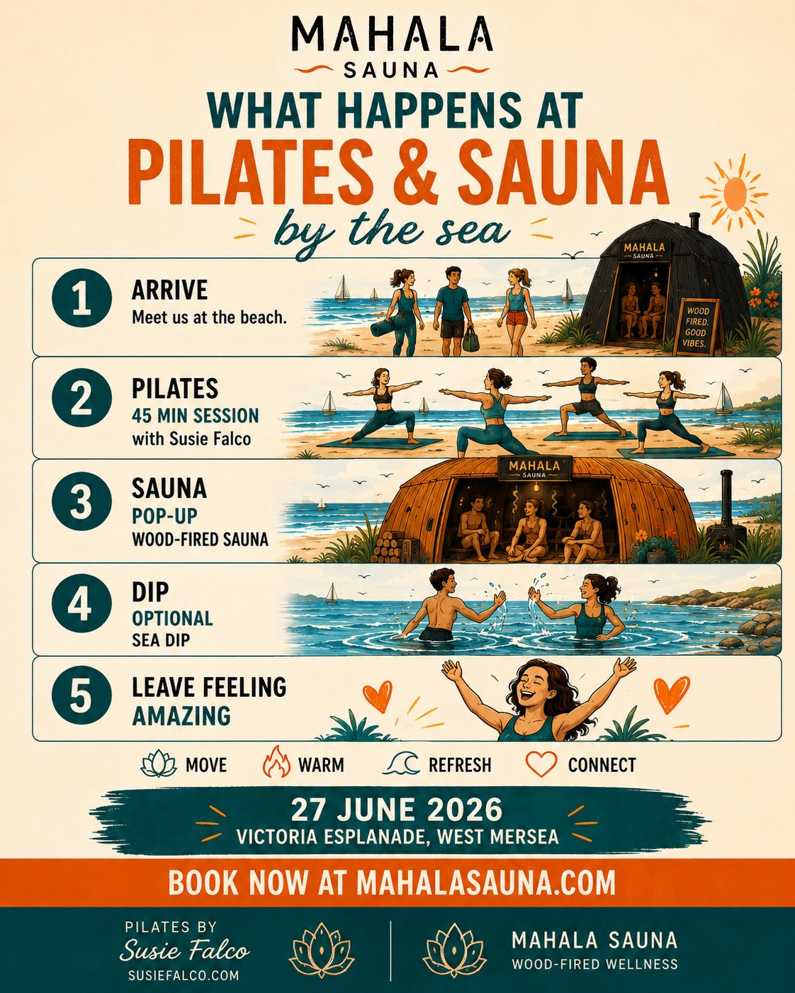 Victoria Esplanade, West Mersea - Pilates & Sauna Special